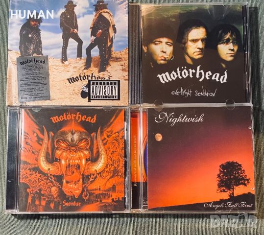Motörhead,Nightwish , снимка 1 - CD дискове - 42086750