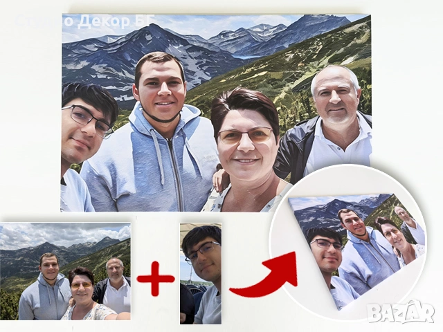 Картина с дигитално рисувана снимка, снимка 9 - Картини - 28515730