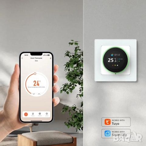 MIUCDA WiFi Програмируем термостат за водно подово отопление 3A, снимка 6 - Други - 48167860