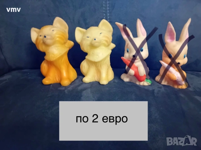 Стари гумени соц играчки, снимка 12 - Колекции - 53883348