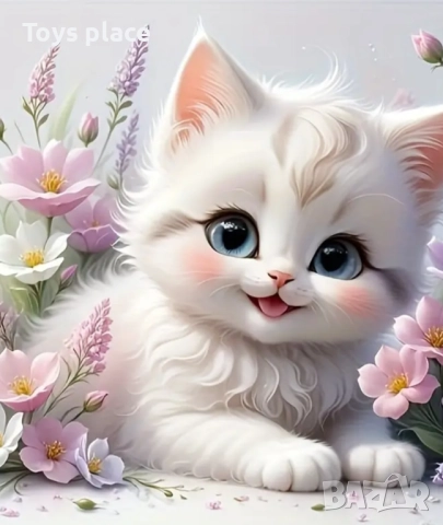 Нови детски диамантени гоблени с красиви картинки 20*20см различни модели , снимка 2 - Игри и пъзели - 52930413