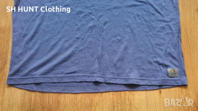 JANUS T-Shirt 100% Merino Wool размер L тениска 100% Мерино Вълна - 1251, снимка 4 - Тениски - 51081764