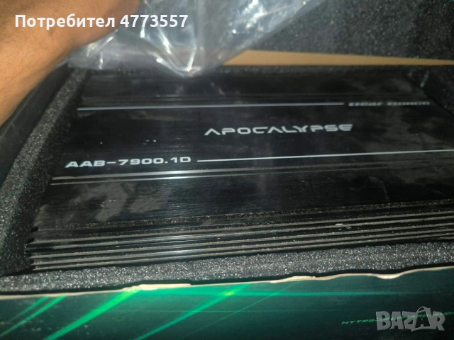 Бас каса с говорител и усилвател DEAF BONCE/APOCALYPSE, снимка 2 - Аудиосистеми - 53931540