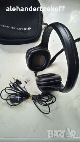 Слушалки Plantronics Audio 355, черен - 79730-05, снимка 2 - Слушалки и портативни колонки - 51308104