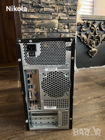 Компютьр с монитор + нова клавиатура и мишка комплект, снимка 3 - Геймърски - 53912794