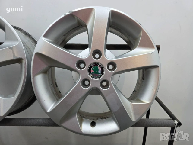 4бр 16ски джанти за SKODA 5х112мм A161219 , снимка 3 - Гуми и джанти - 53332973