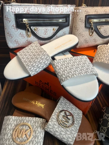 Hermes Дамски чехли , снимка 9 - Чехли - 50823521