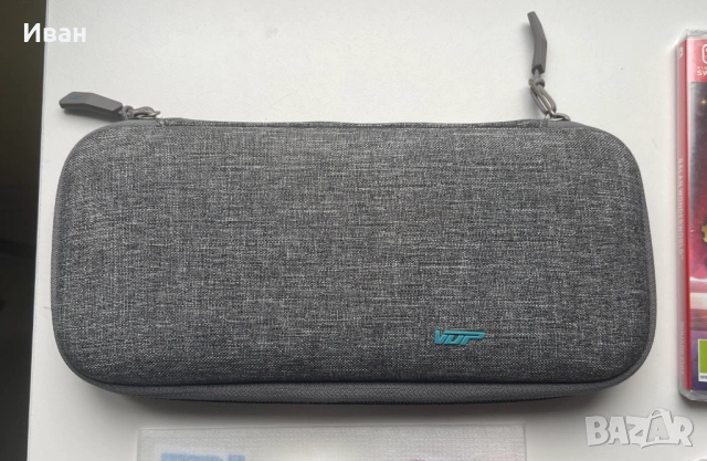 Твърд калъф за Nintendo Switch / Nintendo Switch OLED - сив, снимка 2 - Аксесоари - 53951354