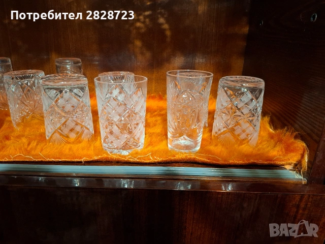 продавам кристални чаши , снимка 2 - Чаши - 54074446