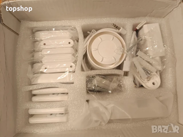 ЧИСТО НОВА WiFi алармена система от 14 части, 3G/4G GSM, поддръжка на Tuya и Smart Life APP, снимка 12 - Аналогови камери - 50494835