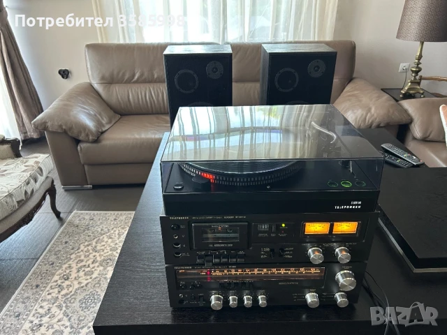 Продавам ретро сет TELEFUNKEN, снимка 5 - Аудиосистеми - 51106262
