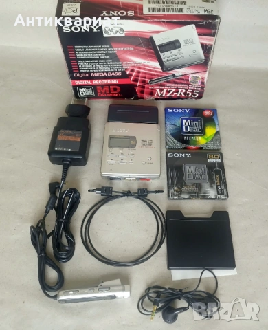 Мини диск Sony MiniDisc Recorder MZ-R55 / Japan