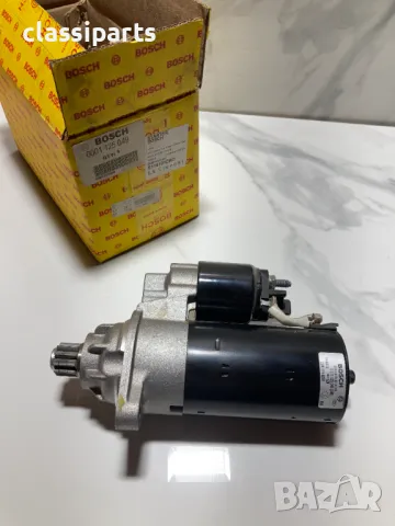 Нов стартер Bosch за Ауди А3, ТТ, Сеат Алхамбра, Толедо, Леон, Шкода, Форд Галакси и Фолксваген..., снимка 2 - Части - 50401103