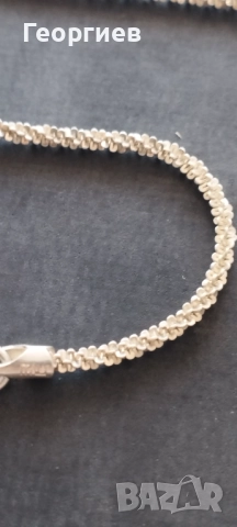 Сребърни бижута гривни,пръстени,обици,синджири кръстове.Проба 925., снимка 2 - Колиета, медальони, синджири - 51523240