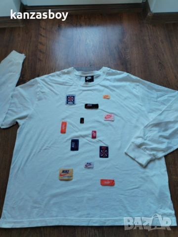 Nike Sportswear Logo - страхотна мъжка блуза 2ХЛ, снимка 6 - Блузи - 53047260