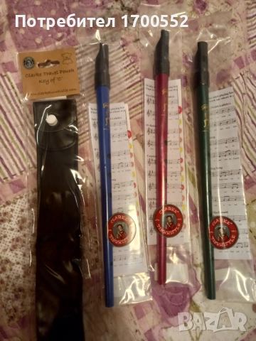 Ирландска флейта,Thin Whistle, снимка 2 - Духови инструменти - 52306984