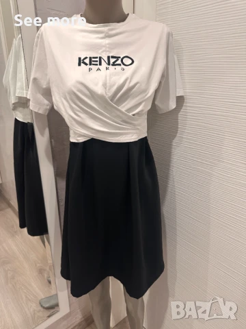 KENZO практична рокля XS, снимка 6 - Рокли - 50787925