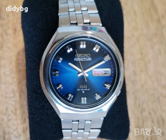 Часовник Seiko 5 Actus Автоматик 23 Jewels 1974 година, снимка 2 - Мъжки - 53750093