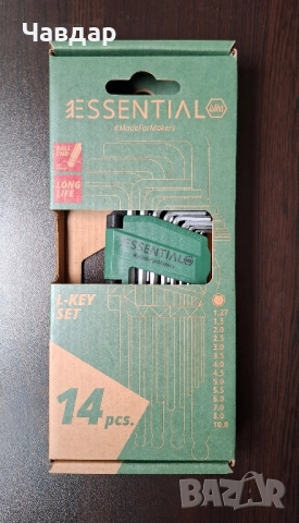 Wiha Essential-комплекти професионални шестограми(14 бр), снимка 9 - Други инструменти - 52091007