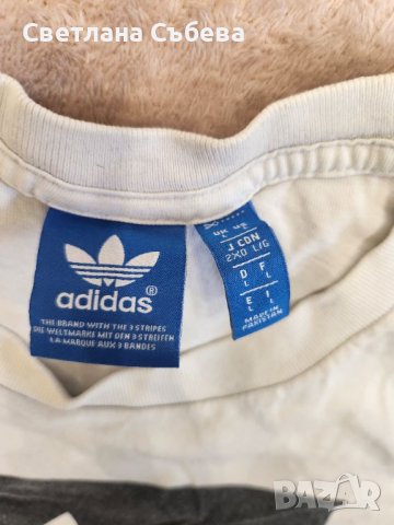 Оригинална тениска adidas размер L , снимка 2 - Тениски - 45537535