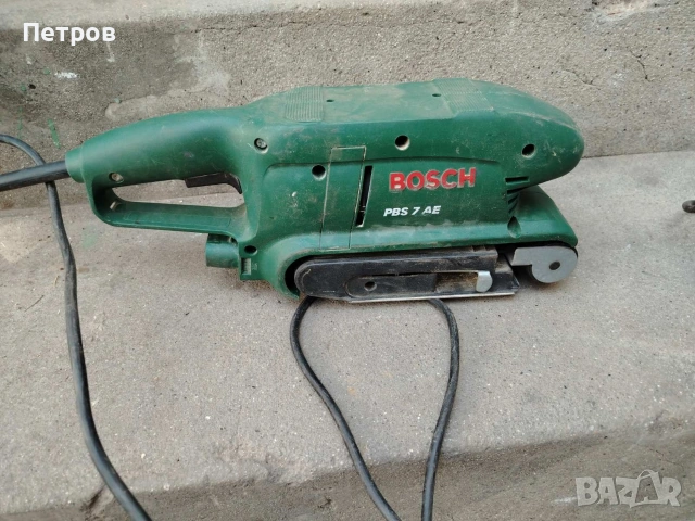 Лентов шлайф Bosch, снимка 5 - Други машини и части - 54172740