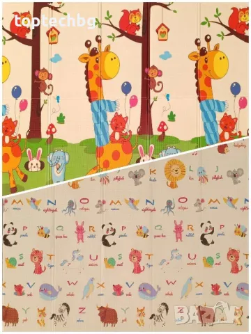 Сгъваемо килимче за игра 180x200, снимка 5 - Други - 42822330