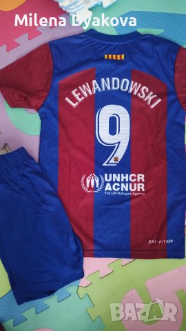 Lewandowski 9 FCB ново детско комплектче, снимка 7 - Други - 44967845