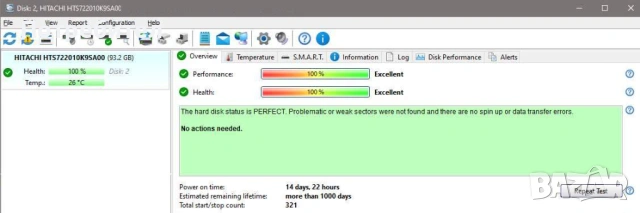 100,160,320 GB дискове за лаптоп