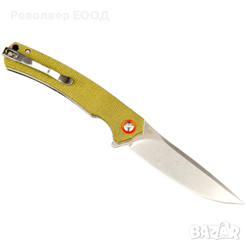 Сгъваем нож Dulotec K250-GR - дръжка от Micarta и D2 инструментална стомана, снимка 1 - Ножове - 45007423
