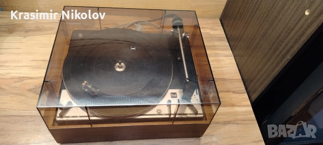 ретро грамофон DUAL 1214 , снимка 2 - Грамофони - 53872116