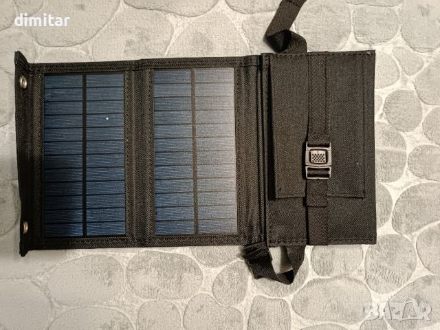 Сгъваем соларен панел 5v 20W, снимка 12 - Външни батерии - 46023316