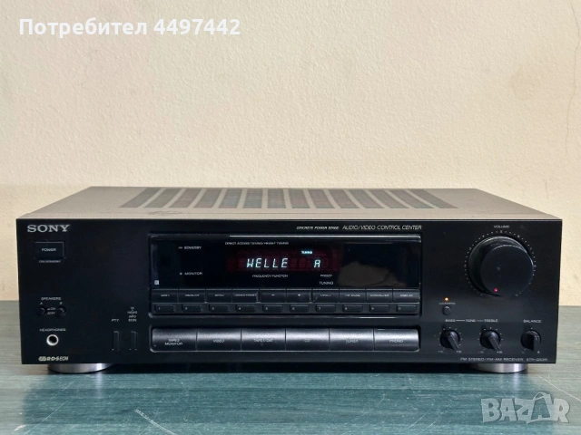 Стерео Ресивър SONY STR-GX311 – Discrete Power Stage