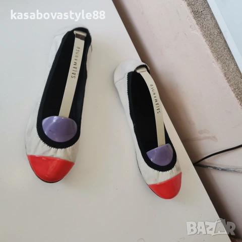 Балерини Bianco 39 н. велур,естествена кожа , снимка 6 - Дамски ежедневни обувки - 53792617