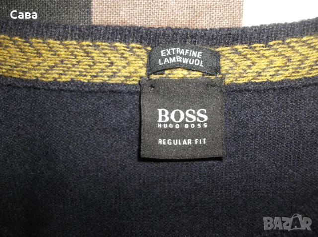 Пуловер BOSS  мъжки,2ХЛ, снимка 3 - Пуловери - 52879169
