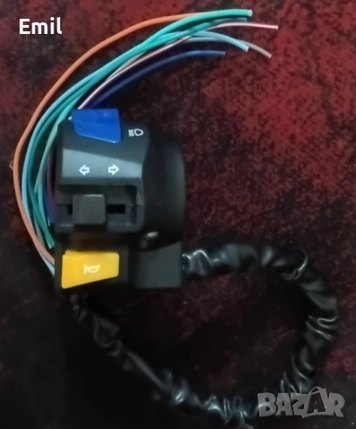 Превключвател за кормило на мотор/скутер/ATV/E-Bike, снимка 2 - Части - 52369651