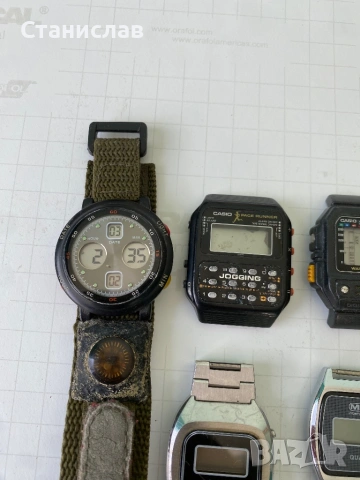 няколко часовника,casio,mbo,piratron,marks продават се комплект както са на снимките, снимка 3 - Други - 53704649
