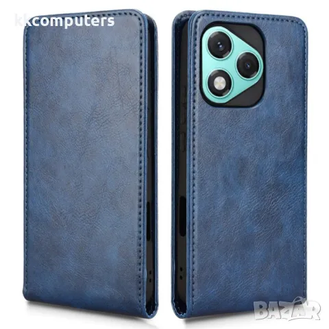 Honor 400 Lite Flip3 Magnetic Кожен Калъф и Скрийн Протектор, снимка 2 - Калъфи, кейсове - 50030598