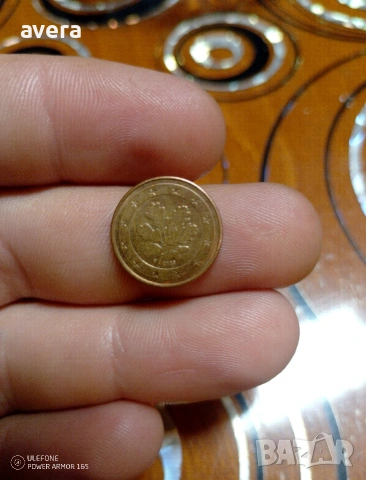 монета от един евро цент