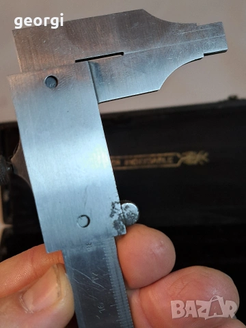 прецизен френски шублер 32/6, снимка 7 - Шублери - 53275796