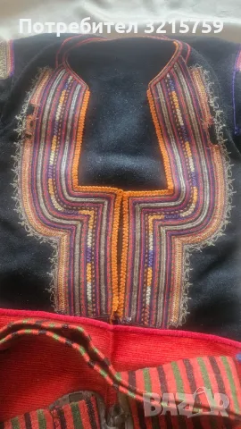 АВТЕНТИЧНА КЮСТЕНДИЛСКА САЯ НОСИЯ ,златна СЪРМА, пафти, снимка 8 - Антикварни и старинни предмети - 50348307