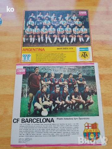 Футболни отбори от световното 1978г и др, снимка 7 - Списания и комикси - 54134563