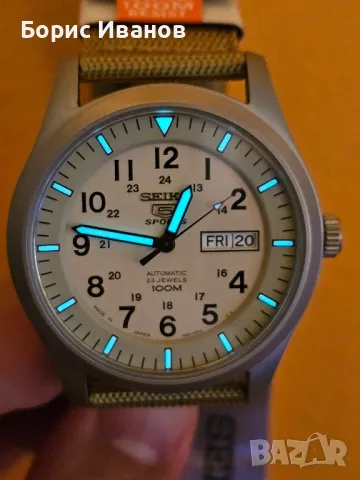 SEIKO 5 Militaty automatic
Произведен в Япония, снимка 1 - Мъжки - 47302152