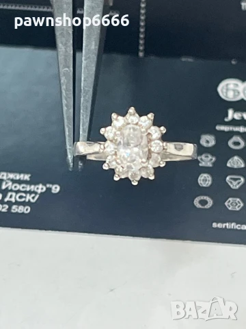Сребърен пръстен 925, снимка 4 - Пръстени - 50466728