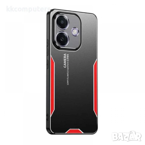 Oppo A5 Pro 4G / 5G Алуминиев Калъф с TPU + PC Гръб и Скрийн Протектор – Четири Цвята, снимка 4 - Резервни части за телефони - 50563701