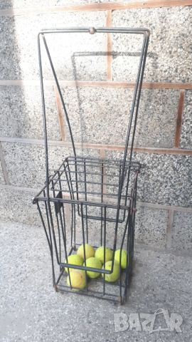 Метален държач за тенис топки, снимка 1 - Тенис - 45761052