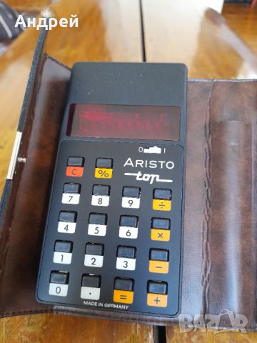 Стар калкулатор Aristo Top, снимка 3 - Антикварни и старинни предмети - 45305353