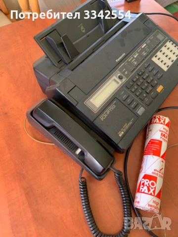 ФАКС УРЕД РАБОТЕЩ PANASONIC KX-F110 С БОНУС ХАРТИЯ, снимка 4 - Принтери, копири, скенери - 50800065