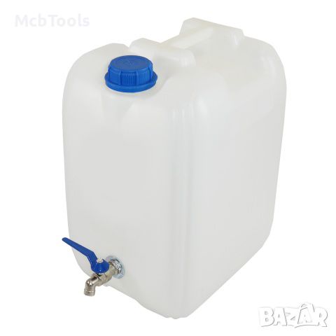 Туба за вода 10 литра с метално кранче Права, снимка 2 - Други инструменти - 46447137