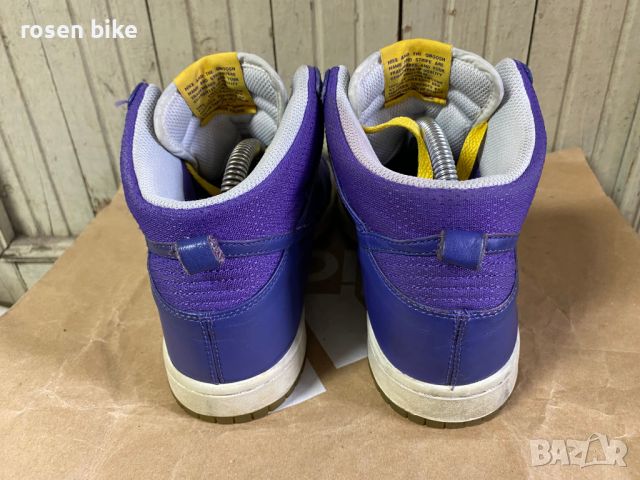 Nike Dunk High Zoom Premium Lakers Purple''оригинални маратонки 40.5, снимка 7 - Маратонки - 45904093