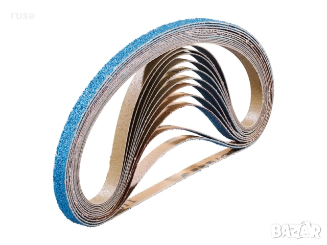 НОВИ! Комплект шкурки 9 х 533 mm за метал PARKSIDE PBFA 20-Li A1